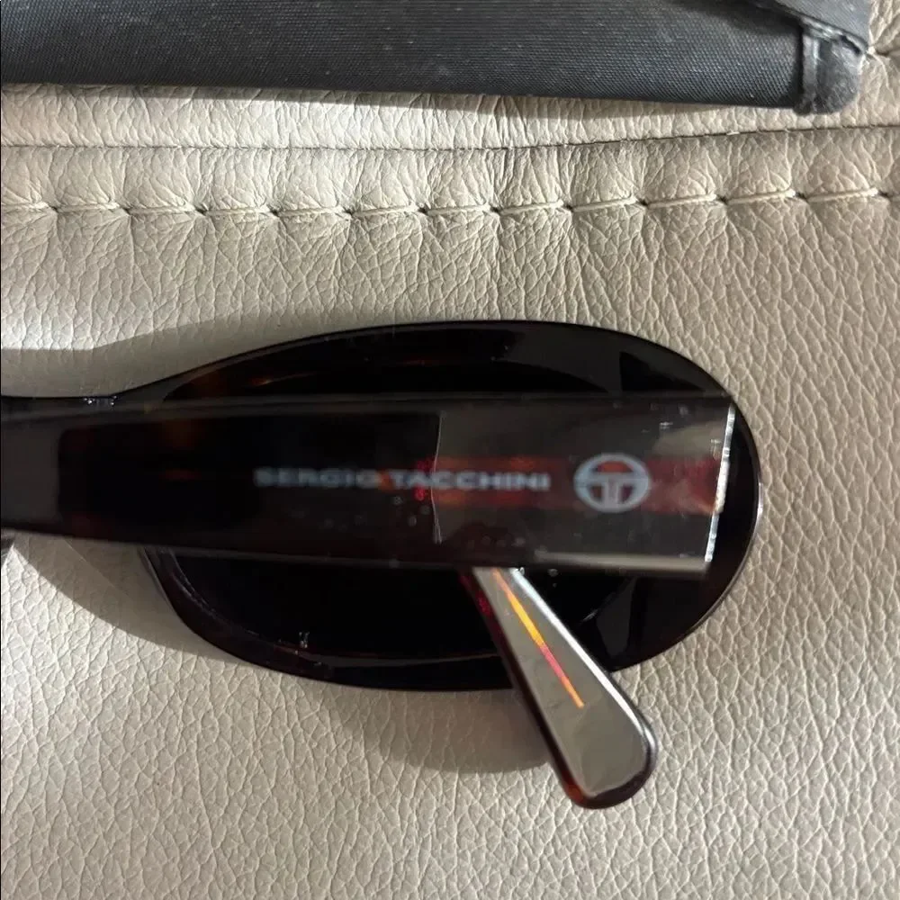 Sergio Tacchini Vintage Mini Black Sunglasses